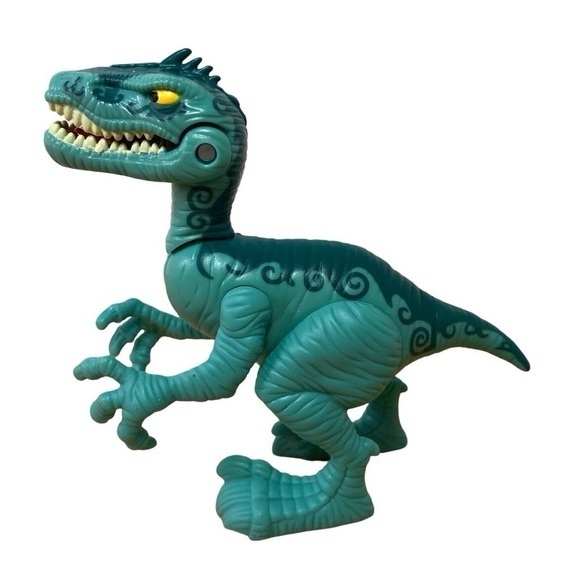 Jurassic World Dinosaur C 023E Blue T Rex Action Figure 4 1 2 Tall - Picture 1 of 4